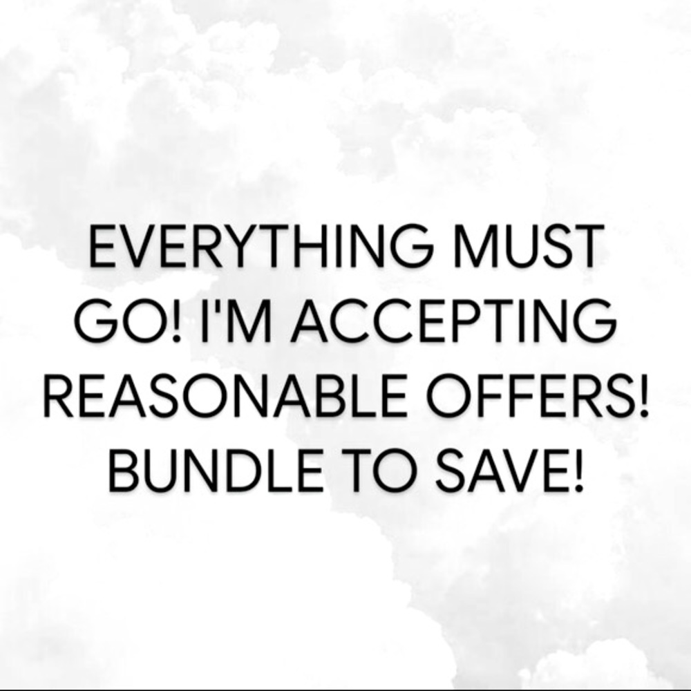 CLOSET CLEAR OUT !
